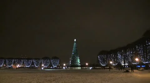 New year's tree Video stock 10598067