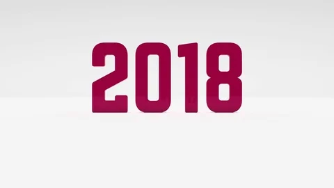 New Year's video 2018 Stock Footage 80168052