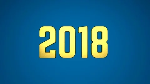 New Year's video 2018 Stock Footage 80168061