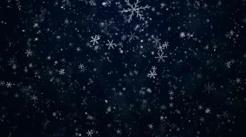 New Year's winter snow background Stock Footage 12616073