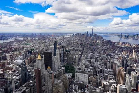 New York Aerial Stock Photos