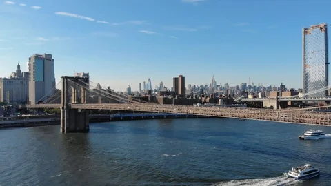 New York Aerials Stock Footage 93263345