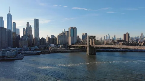 New York Aerials Stock Footage 93263501