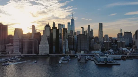 New York Aerials Stock Footage 93266992