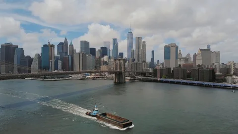 New York Aerials Stock Footage 93268232
