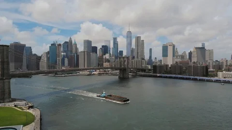 New York Aerials Stock Footage 93268345