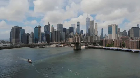 New York Aerials Stock Footage 93269461