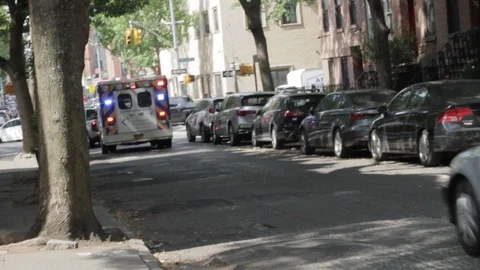 New York Ambulance Stock Footage 106534847