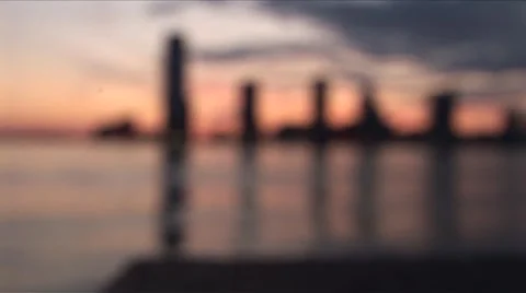 New York-blurred vision B Stock Footage 1047151