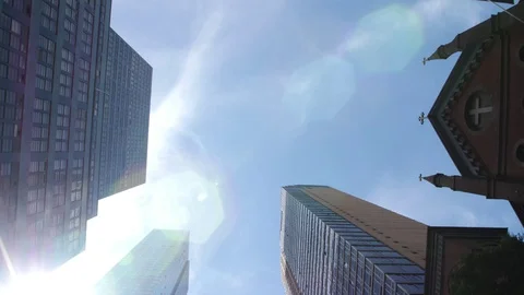 New York Buildings Stock Footage 95652504