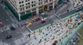 New York City Madison Square Traffic Miniature Effect Timelapse HD Footage