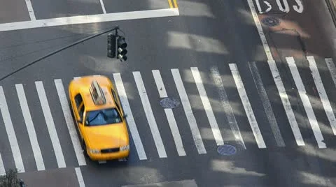 New York City, Manhattan, West 34th Street (Time Lapse) Stock Footage
