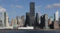 New York City Midtown Cityscape Citigroup Building Trump Residential Busy Crowd HD Footage