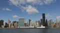 New York City Midtown Skyline United Nations UN Chrysler Building Trump Tower HD Footage