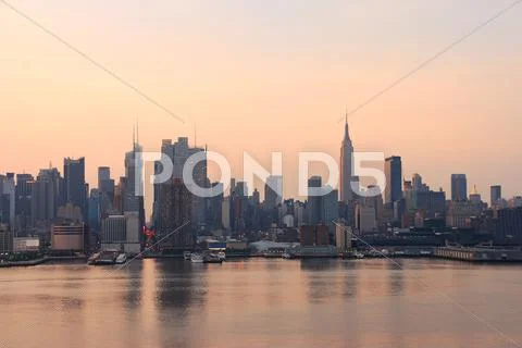 New york city in the morning Stock Photos