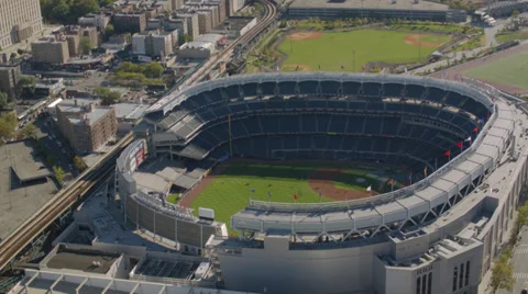 Yankee Stadium New York New York Stock Footage Video (100% Royalty-free)  1100657227