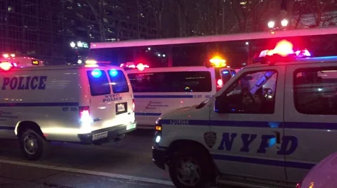 NEW YORK CITY: Protestors react after Grand Jury in Eric Garner case Stock Footage 68501610