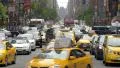 New York City rush hour heavy street traffic cars taxi Manhattan NYC day 4k or 4k+ Resolution