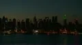 New York City Skyline Dawn Timelapse 1 HD Footage