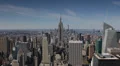New York City Skyline, Midtown Manhattan, Aerial View of Empire State Building HD Footage
