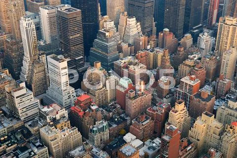 New york city skyscrapers Stock Photos