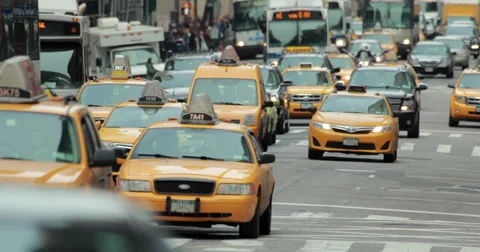 New York City traffic, 1998 - Stock Video Clip - K010/2198 - Science Photo  Library