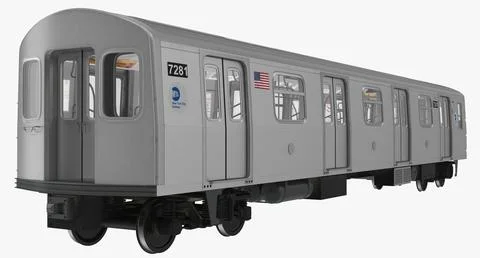 3D Model: New York City Subway Car R160 #90940889 | Pond5