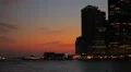 New York City sunset HD Footage