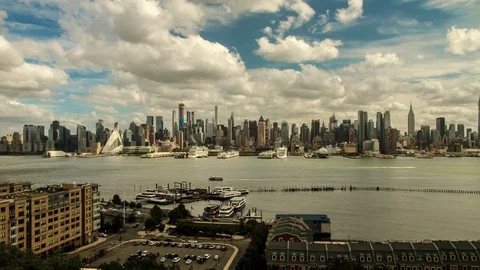 New York city time lapse Stock Footage