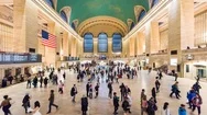 New York City Timelapse Of People Walking In Grand Central Station Loopable Stock Footage