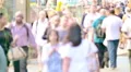 New York City unrecognizable people walk commute anonymous crowd slow motion HD Footage