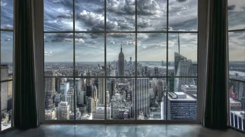 New York City View From Manhattan Apartm Stock Video Pond5