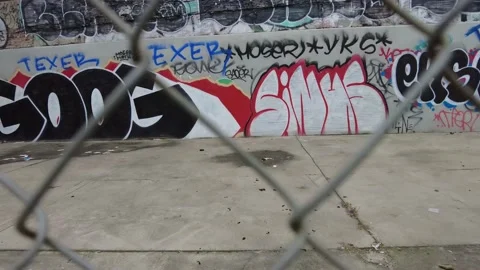 New York Graffiti Stock Footage 239577101