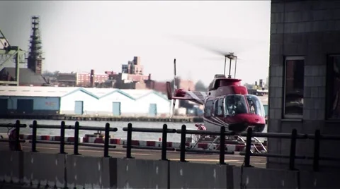 New York-helicopter Stock Footage 1047159