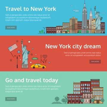 New York Stock Illustration