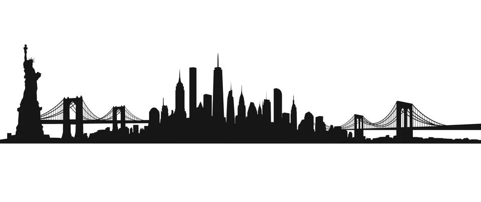 New York Stock Illustration