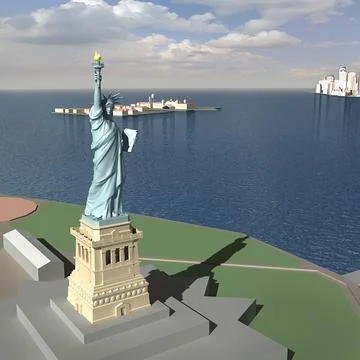 3D Model: NEW YORK Manhattan cityscape #91579709 | Pond5