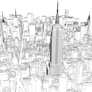 3D Model: New York Manhattan Vol.1 #91484841 | Pond5