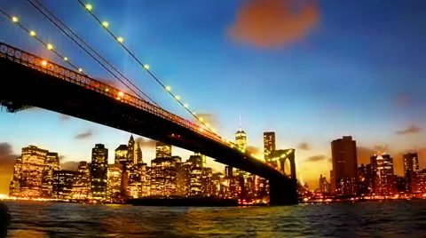 New York in memory of September 11 Stock-Footage 53836135