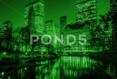 New york night version 000 Stock Illustration