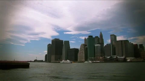 New York-pan Stock Footage 1047302