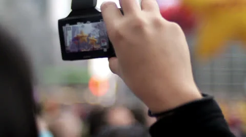 New York parade float Stock Footage 25879130