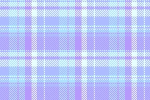 New york plaid textile pattern, azul texture tartan fabric. Valentine vecto.. Ilustração Stock