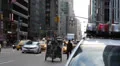 New York Police Department, NYPD Lamp Lights Patrol Car, City Traffic Commuters HD Footage