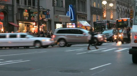 New York Scenes Stock Footage 694954