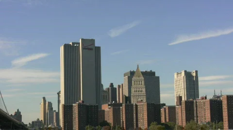 New York Skyline Stock Footage 694073
