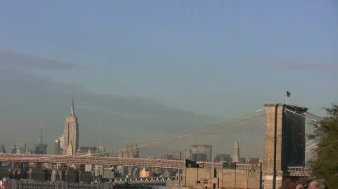 New York Skyline Stock Footage 694201