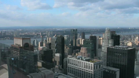New York Skyline Stock Footage 697654
