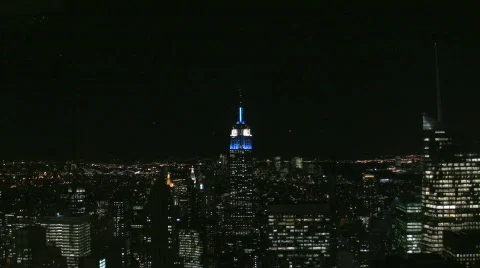 New York Skyline Stock Footage 697886