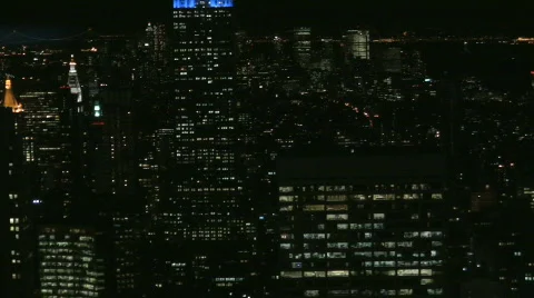 New York Skyline Stock Footage 697888